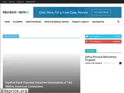 Sites similar to publichealthwatchdog.com