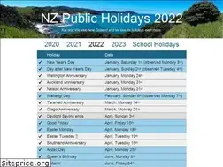 Sites similar to publicholiday.co.nz