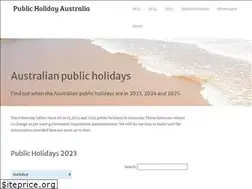 Sites similar to publicholidayaustralia.com.au