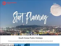 Sites similar to publicholidays.co.kr