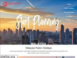 Sites similar to publicholidays.com.my