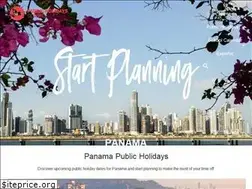 Sites similar to publicholidays.com.pa