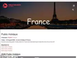Sites similar to publicholidays.fr