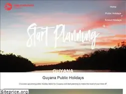 Sites similar to publicholidays.gy