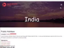 Sites similar to publicholidays.in
