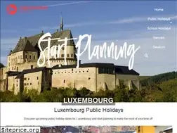 Sites similar to publicholidays.lu