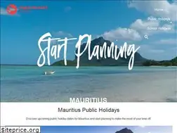 Sites similar to publicholidays.mu