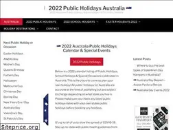 Sites similar to publicholidaysaustralia.com.au