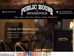 Sites similar to publichouseofwoodstock.com