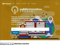Sites similar to publicinnovation.academy