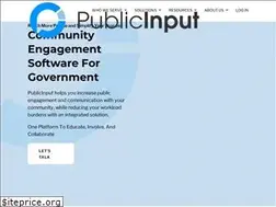 Sites similar to publicinput.com