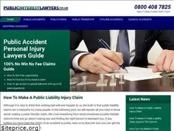 Sites similar to publicinterestlawyers.co.uk