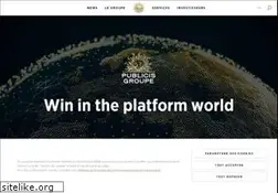 Sites similar to publicisgroupe.com
