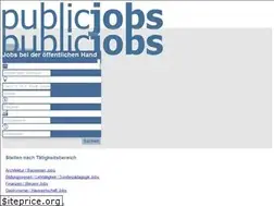 Sites similar to publicjobs.ch