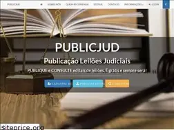 Sites similar to publicjud.com.br