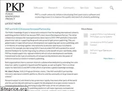 Sites similar to publicknowledgeproject.org