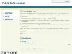 Sites similar to publiclandjournal.com