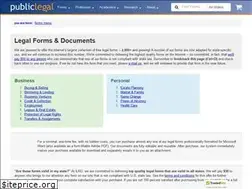 Sites similar to publiclegalforms.com