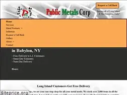 Sites similar to publicmetalscorp.com