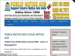 Sites similar to publicnoticeads.in