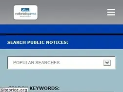 Sites similar to publicnoticecolorado.com