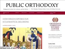 Sites similar to publicorthodoxy.org