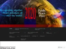 Sites similar to publicpeaceprize.org