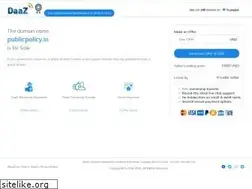 Sites similar to publicpolicy.in