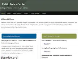 Sites similar to publicpolicycenter.hawaii.edu