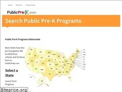 Sites similar to publicprek.com