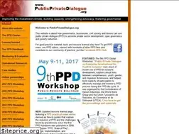 Sites similar to publicprivatedialogue.org