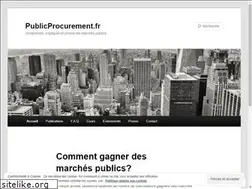 Sites similar to publicprocurement.fr
