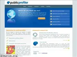 Sites similar to publicprofiler.org