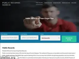 Sites similar to publicrecords-search.org