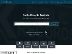 Sites similar to publicrecords.com.au