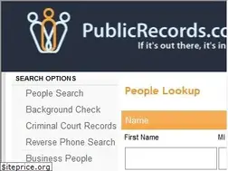 Sites similar to publicrecords.com