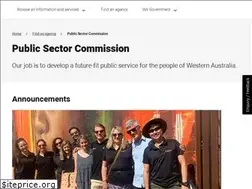 Sites similar to publicsector.wa.gov.au