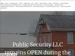 Sites similar to publicsecurity.us