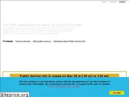 Sites similar to publicserviceinfo.fi