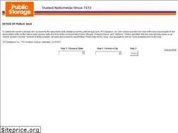 Sites similar to publicstorageauctions.com