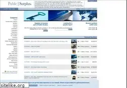 Sites similar to publicsurplus.com
