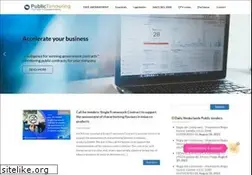 Sites similar to publictendering.net