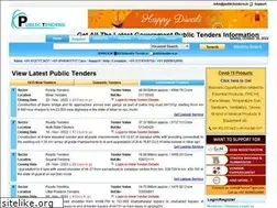 Sites similar to publictenders.in