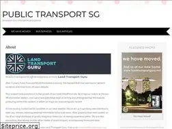 Sites similar to publictransportsg.wordpress.com