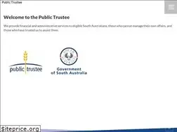 Sites similar to publictrustee.sa.gov.au