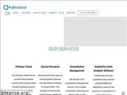 Sites similar to publicvoice.co.nz