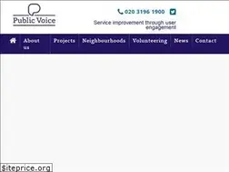 Sites similar to publicvoice.london