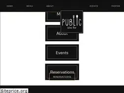 Sites similar to publicwinebar.com