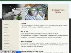 Sites similar to publicwritingguide.weebly.com