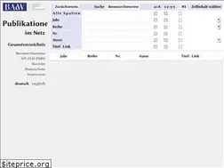 Sites similar to publikationen.badw.de